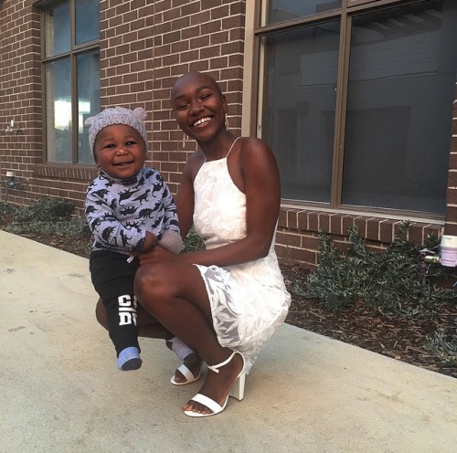 beauafrique:I gave birth to my best friend ✊❤️