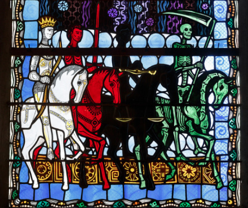 electronicgallery:The Four Horsemen of the Apocalypse, Cathedral of ClermontFerrand