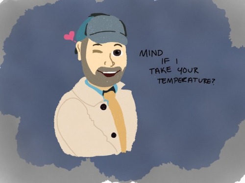 sriskumblr:  *wink wonk* Abe being a little flirt  this would make an amazing valentine’s day card