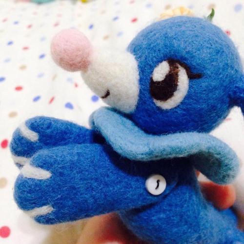 wolfwithribbon: wool felt   Popplio  <3