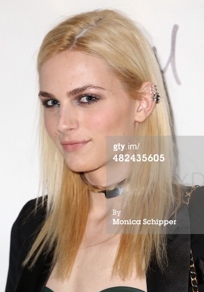 andrejpejicpage:  Andrej Pejic attends the Pejic x Snyder Jewelry Line Launch Party at Gilded Lily on April 3, 2014 in New York City.  Photo by Monica Schipper/Getty Images