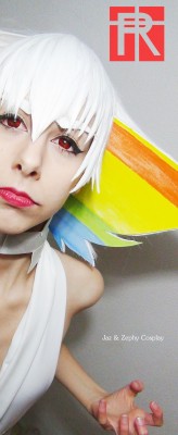 Jaz-Zephy:  We Have Almost Finished My Ragyo Wig ! &Amp;Lt;3 Page :Https://Www.facebook.com/Pages/Jaz-Zephy-Cosplay/1449510771960672