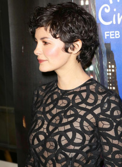 seeyournipples:  Audrey Tautou braless in