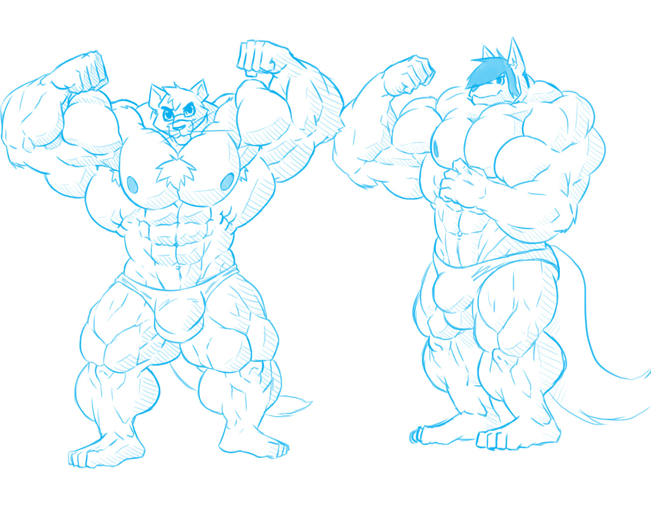 novrawr:  Growth sequence commission that includes myself :D