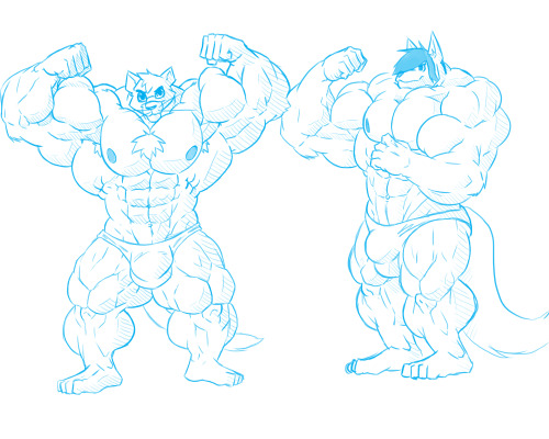 novrawr:  Growth sequence commission that includes myself :D