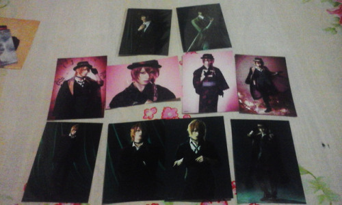 got my bungo stray dogs stage bromide today!uechuuya so cool i think i wanna cry ;;;w;;; bromide taw