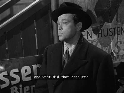 The Third Man (1949) Directed By Carrol Reed from a script by Graham Greene