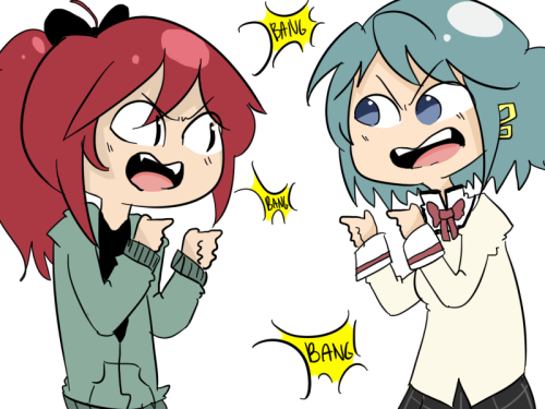 asktheherofjustice:  Yes! Kyouko and I have banged multiple times in different locations! 