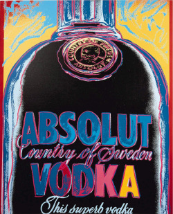 veiny:Andy Warhol and Keith Haring for Absolut Vodka, 1986