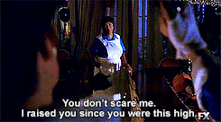 therenaissanceratchet:  thatshybutrudegirl:  husssel:  MOTHA PATTI!!!!! I HAVE TO DOWNLOAD THIS EPISODE!!!  Lol  This is what is supposed to happen to every black person in every horror movie 
