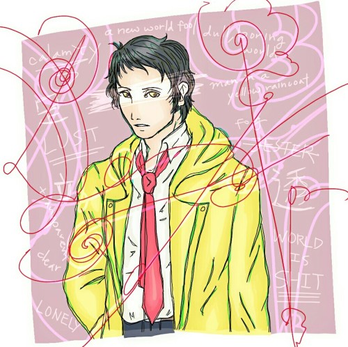 liberoxsis: some Adachi drawings from my late-night practice sessions. (also forgive my awful handwr