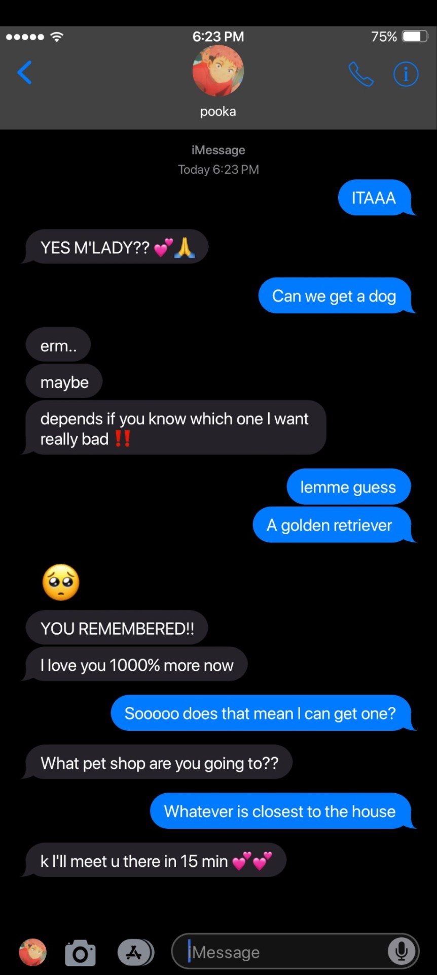 Random Texts With Yuji Itadori!