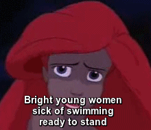 mermaidchan05:  finishmysandwiches:  Those little inspiring feminist moments in Disney