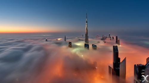 mymodernmet:Daniel Cheong’s surreal cityscape photos capture some of the world’s tallest