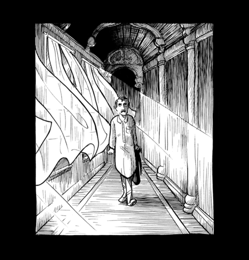 abby-howard:  Finally, after a long long wait, The Portrait Of Sal Pullman is up to read online! It’s a short horror comic illustrated by me and it is very pretty, so give it a look, hm? You can also pre-order a physical copy here, or purchase a digital