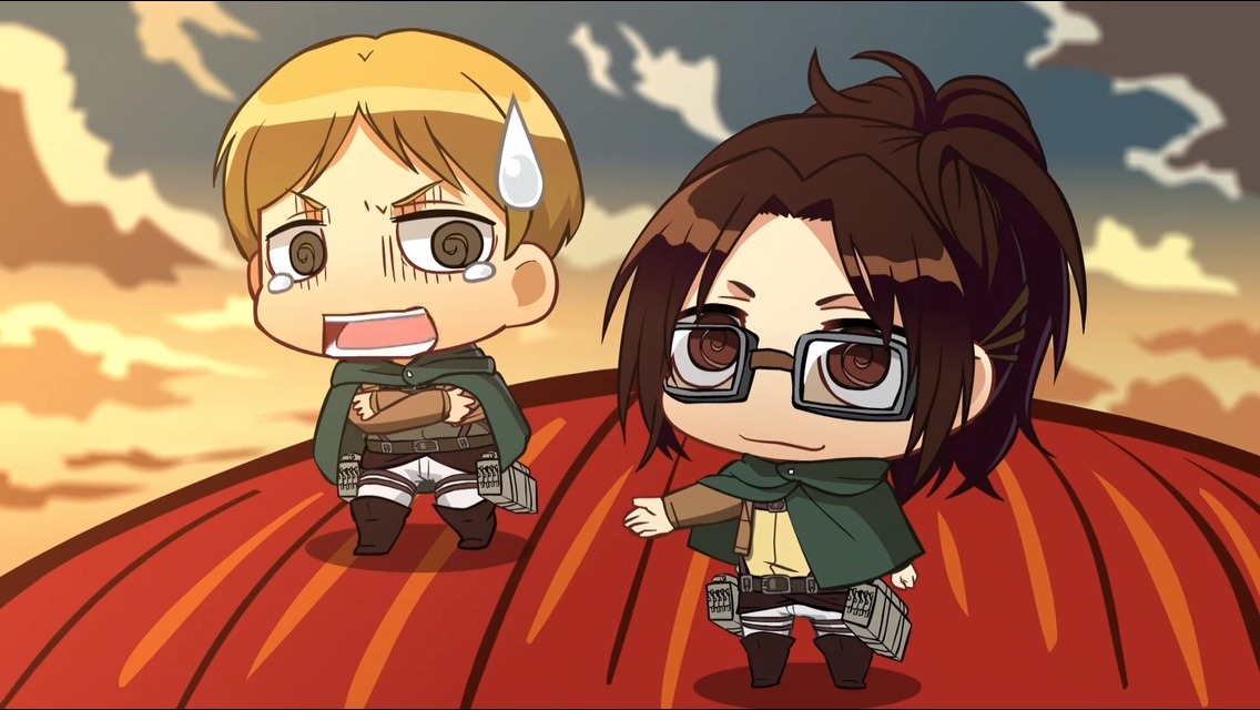 jieshark:  Ahhhhhh～Moblit is so cuuuuuute！！！≧∇≦（So is Hanji！！！