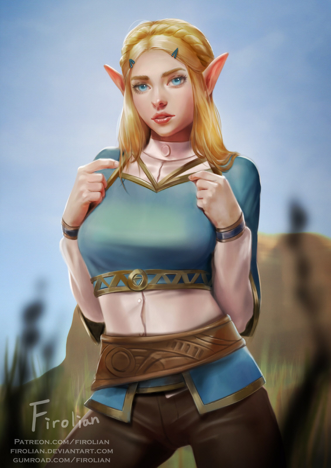 firolian: Princess Zelda Reward 13 is now released on Gumroad!https://gumroad.com/l/SMVK(Rewards