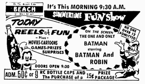 Summertime Fun Show: No One Over 12 Admitted!“Daytona Beach Morning Journal,” June 14, 1968.