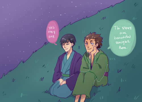pearlsgay:  “You too, Bon!”