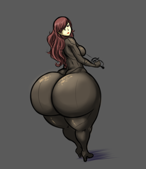 franktoniusart:Mitsuru with a huge ass.