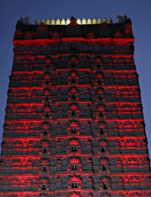 Murudeshwar Shiva temple Gopura, Karnataka