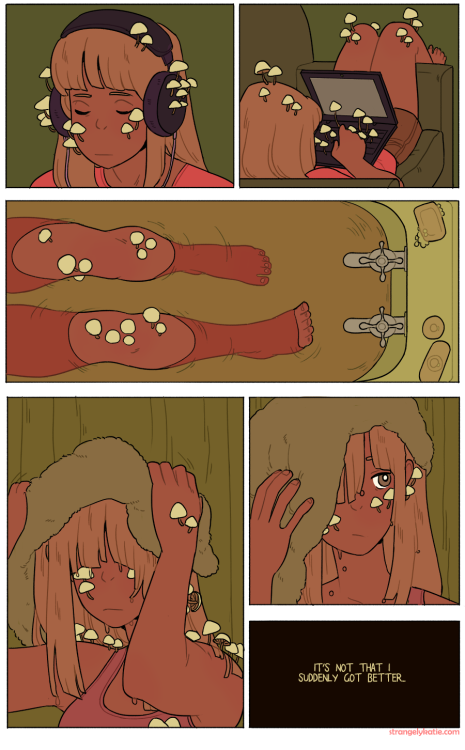 strangelykatie: A comic about mushrooms, and other stuff I guess. Not (very) autobiographical. If yo