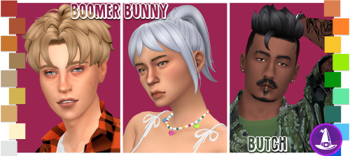 @daylife-sims Witching Hour Hair DumpDefaults & extras. Meshes required.Blossom/Bubbles/Buttercu