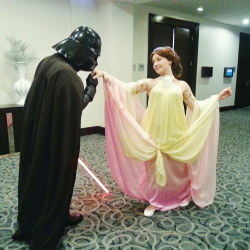 girlbydaylightcosplay:  When the husband takes you to a fancy gala and tries to make up for joining 