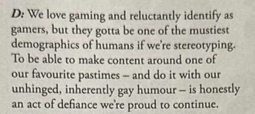My Favourite Bits Of The New Interview
