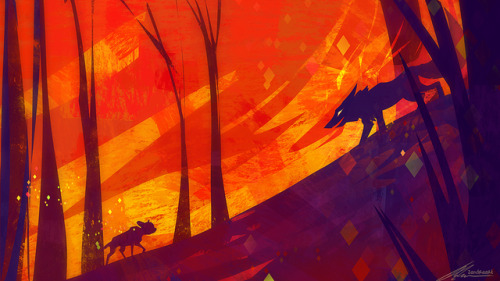 can you outrun a fox, little fawn?