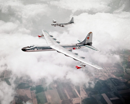 thepianomaker - NB-36H Peacemaker experimental aircraft and B-50...