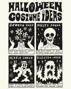 oliverhibert:  Halloween costume ideas page