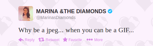 overwhelmedbyfeels:  Still talking about Marina. (&frac34;) 
