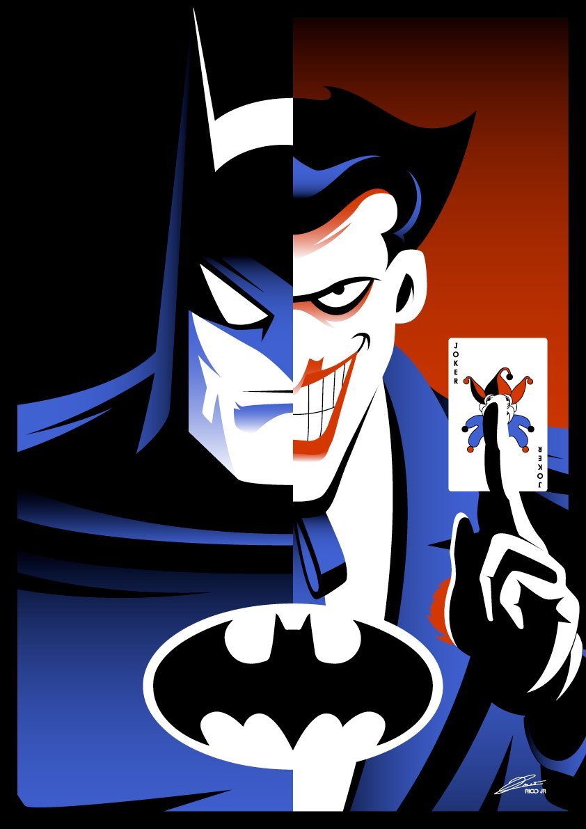 BATMAN NOTES — Batman vs Joker Batman: The Animated Series...
