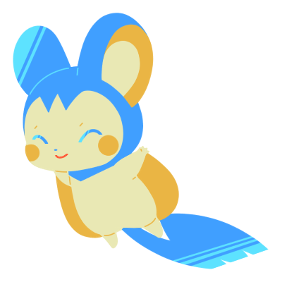 rubypriestess:   Ɛmolga from Pokémon in Zephyr’s Palette Challenge #90
