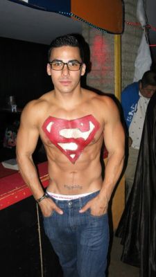 glad2bhere:  superman and clark kent to me:  topher dimaggio… 