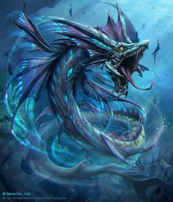 dailydragons:  Sea Serpent Stage 3 (Rare)