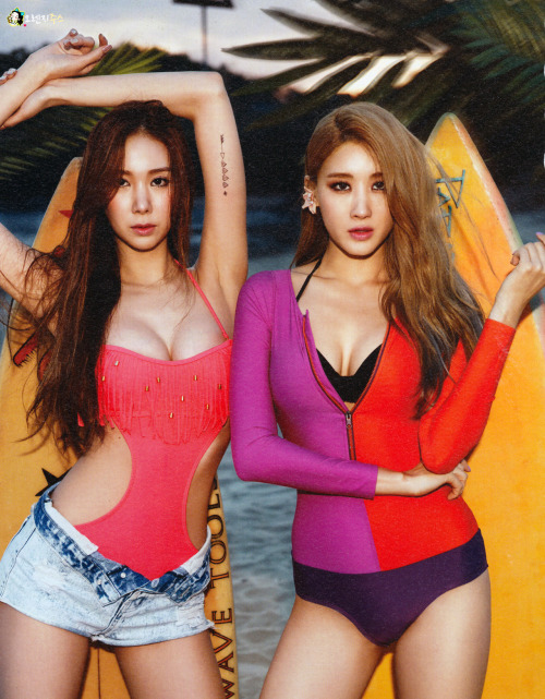 kpopgirlsinbikinis: Nine Muses - Hyuna – SPECIAL SUMMER ALBUM S/S EDITION cr: twitter.c