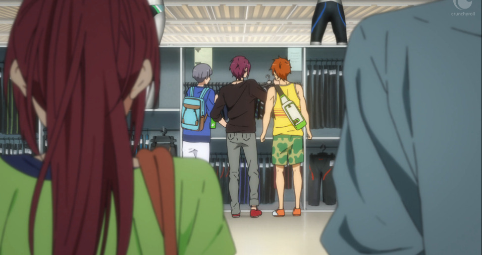 rinmatsuoka:  It’s super important that everyone knows Rin rolled up just one pant