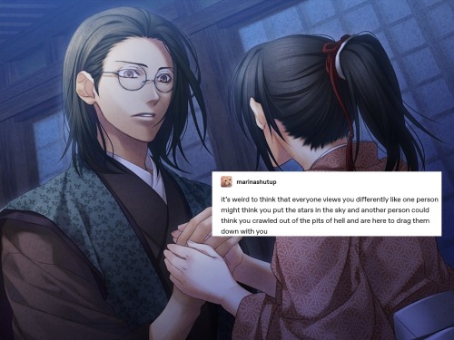 animenutcase:Hakuouki Text Post Meme: Sannan Keisuke Edition 