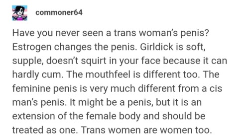 despaclito: theredspeedos: frog-eating-traitor: loving-women-is-rad: tervenfebfem: Just absurdly del