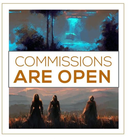 Just letting you guys know that my commissions are open again! You can get a general idea of the pri