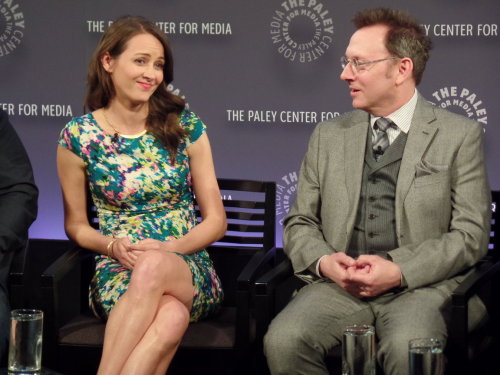 reversatility1:  Amy Acker at the New York Paley Center POI Panel, April 13, 2015(Looking sooooo gorgeous)