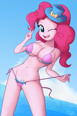 zelc-nsfw:Summer Pinkie &lt;3 &lt; |D’‘‘