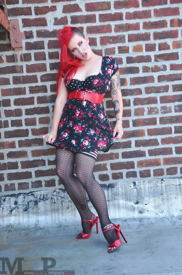 deannadeadly:  Madness Photography in NYC, July 2014. MUA/Model Deanna Deadly you