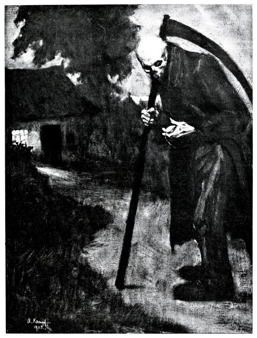 thefugitivesaint:Arthur Kampf (1864-1950), ‘L'Agonia’ (The Agony), “Emporium”, #176, 1909Source