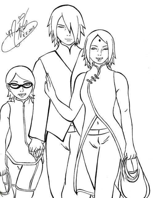 uchihasasss:  Some more of my art… Pieces of mine that I’m proud of. I just felt like sharing it again. :) Please if you have nothing nice to say, don’t say anything at all.