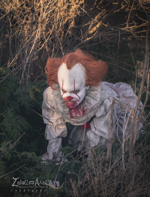 Pennywise cosplay por mi!Bahia Blanca, Bs As. Argentina. Septiembre 2019Axel Zeballos IG  https://ww