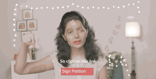 uontha:stylemic:Watch: This striking lipstick tutorial could help end acid attacks — with your help.