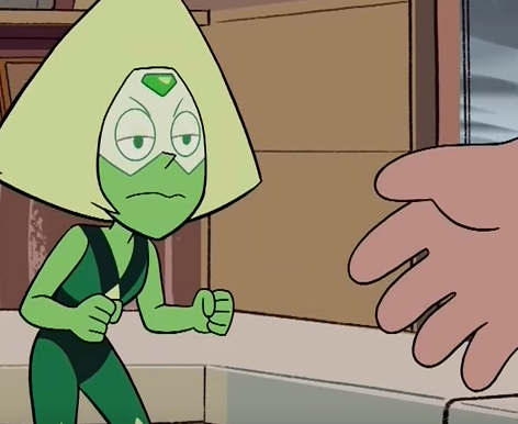 pan-pizza:  nicolas-px:  pan-pizza:  Everyone! I would like to introduce you all to my lovely daughter, Peridot:  You stole this off my twitter you freak  What are you doing taking photos of my daughter, you sicko?   rofl XD